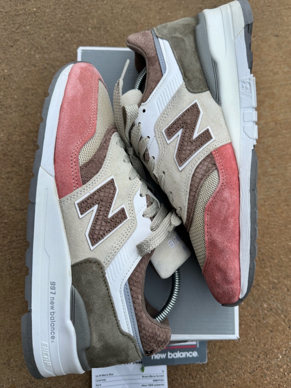 New Balance 997 Desert Heat Made In USA M997CSU Size 9